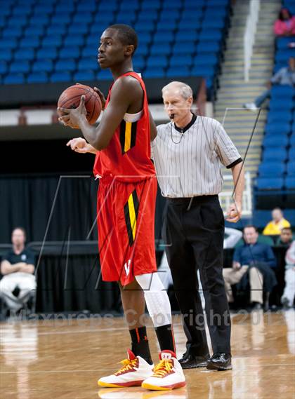 Thumbnail 2 in Wesleyan Christian Academy vs. Dudley (MLK North Carolina Scholastic Classic)  photogallery.