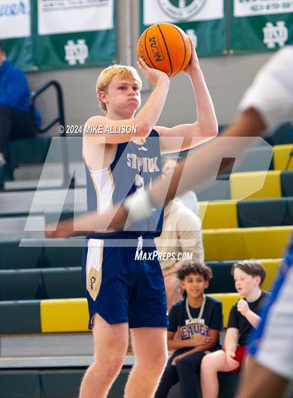 Thumbnail 2 in St. Pius X Catholic vs. Karns photogallery.