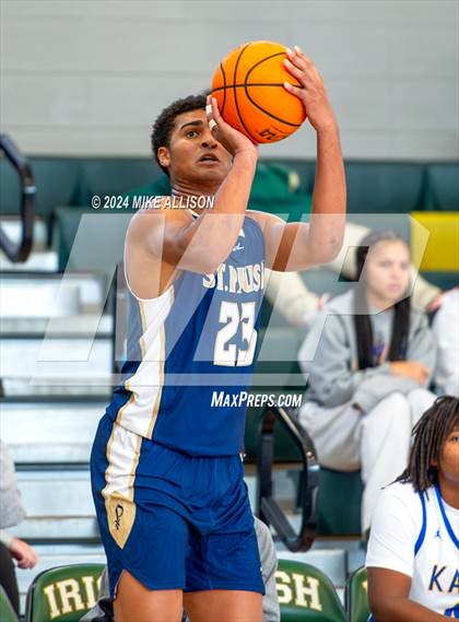 Thumbnail 2 in St. Pius X Catholic vs. Karns photogallery.