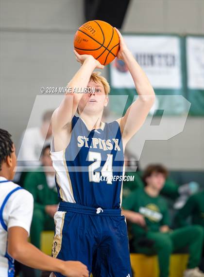 Thumbnail 2 in St. Pius X Catholic vs. Karns photogallery.