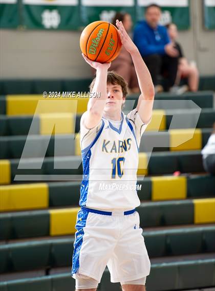 Thumbnail 3 in St. Pius X Catholic vs. Karns photogallery.