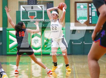 Thumbnail 3 in New Hope Academy vs. Benson Tech (MLK Showcase) photogallery.