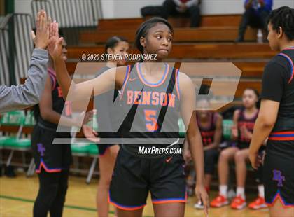 Thumbnail 1 in New Hope Academy vs. Benson Tech (MLK Showcase) photogallery.