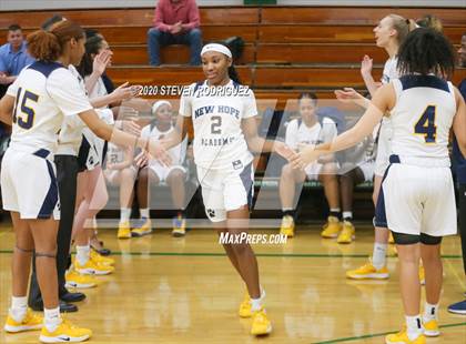 Thumbnail 1 in New Hope Academy vs. Benson Tech (MLK Showcase) photogallery.