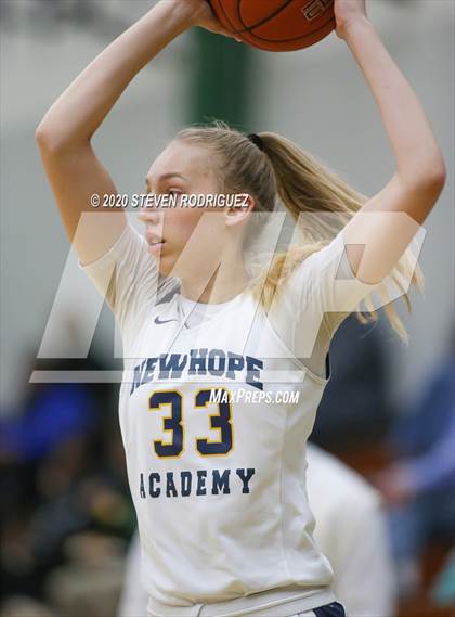 Thumbnail 3 in New Hope Academy vs. Benson Tech (MLK Showcase) photogallery.