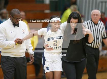 Thumbnail 2 in New Hope Academy vs. Benson Tech (MLK Showcase) photogallery.