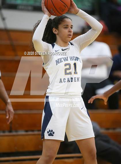 Thumbnail 2 in New Hope Academy vs. Benson Tech (MLK Showcase) photogallery.