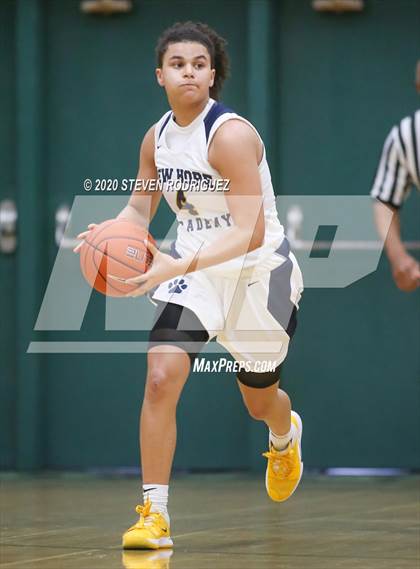 Thumbnail 2 in New Hope Academy vs. Benson Tech (MLK Showcase) photogallery.