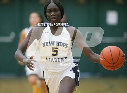Thumbnail 3 in New Hope Academy vs. Benson Tech (MLK Showcase) photogallery.