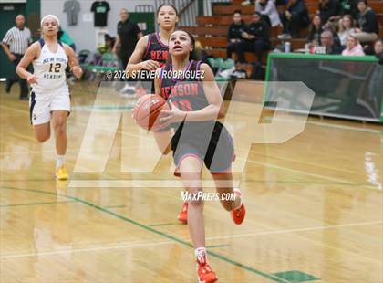 Thumbnail 3 in New Hope Academy vs. Benson Tech (MLK Showcase) photogallery.