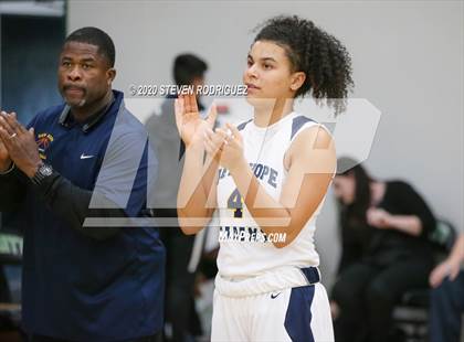 Thumbnail 1 in New Hope Academy vs. Benson Tech (MLK Showcase) photogallery.