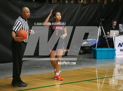 Thumbnail 1 in New Hope Academy vs. Benson Tech (MLK Showcase) photogallery.