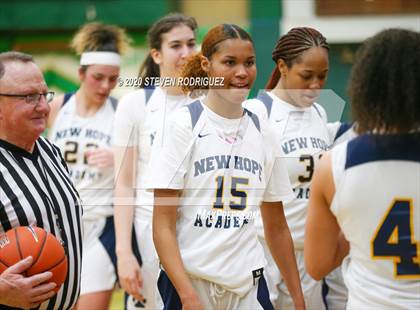 Thumbnail 2 in New Hope Academy vs. Benson Tech (MLK Showcase) photogallery.