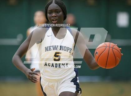 Thumbnail 1 in New Hope Academy vs. Benson Tech (MLK Showcase) photogallery.