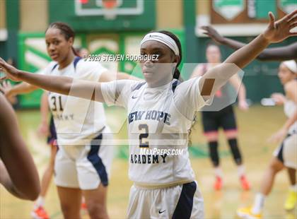Thumbnail 1 in New Hope Academy vs. Benson Tech (MLK Showcase) photogallery.