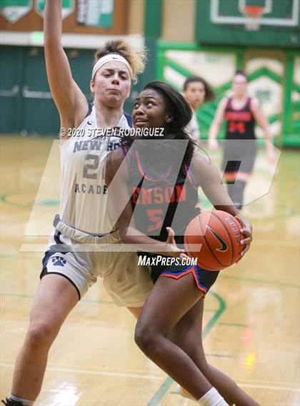 Thumbnail 2 in New Hope Academy vs. Benson Tech (MLK Showcase) photogallery.