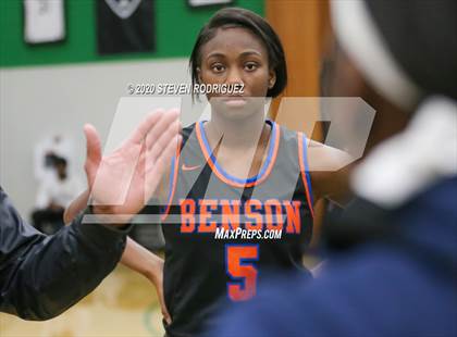 Thumbnail 3 in New Hope Academy vs. Benson Tech (MLK Showcase) photogallery.