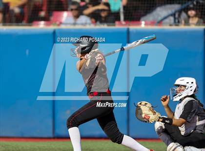 Thumbnail 1 in Reedley @ Fowler (CIF CS Softball Championships-Division 3) photogallery.