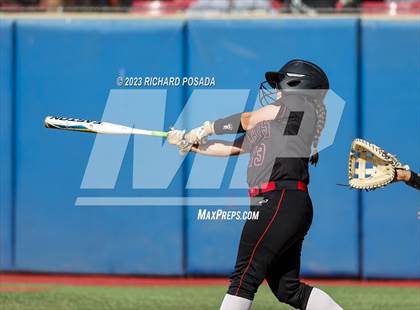 Thumbnail 3 in Reedley @ Fowler (CIF CS Softball Championships-Division 3) photogallery.