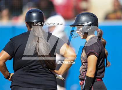 Thumbnail 1 in Reedley @ Fowler (CIF CS Softball Championships-Division 3) photogallery.