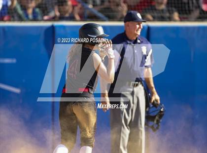 Thumbnail 2 in Reedley @ Fowler (CIF CS Softball Championships-Division 3) photogallery.