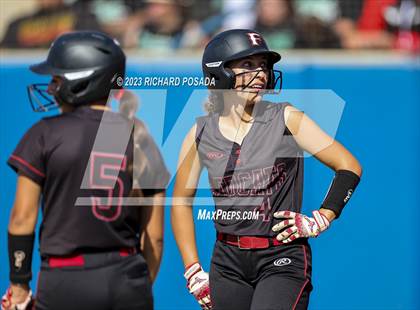 Thumbnail 2 in Reedley @ Fowler (CIF CS Softball Championships-Division 3) photogallery.