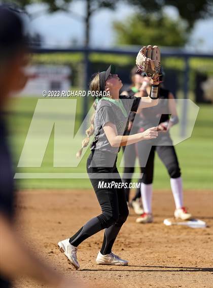 Thumbnail 1 in Reedley @ Fowler (CIF CS Softball Championships-Division 3) photogallery.