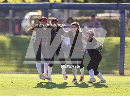 Thumbnail 2 in Reedley @ Fowler (CIF CS Softball Championships-Division 3) photogallery.