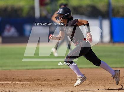Thumbnail 3 in Reedley @ Fowler (CIF CS Softball Championships-Division 3) photogallery.