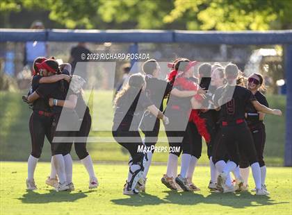 Thumbnail 2 in Reedley @ Fowler (CIF CS Softball Championships-Division 3) photogallery.
