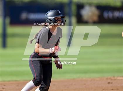 Thumbnail 1 in Reedley @ Fowler (CIF CS Softball Championships-Division 3) photogallery.