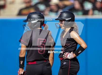 Thumbnail 3 in Reedley @ Fowler (CIF CS Softball Championships-Division 3) photogallery.