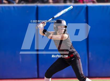 Thumbnail 2 in Reedley @ Fowler (CIF CS Softball Championships-Division 3) photogallery.