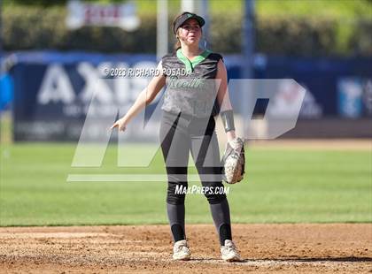 Thumbnail 3 in Reedley @ Fowler (CIF CS Softball Championships-Division 3) photogallery.