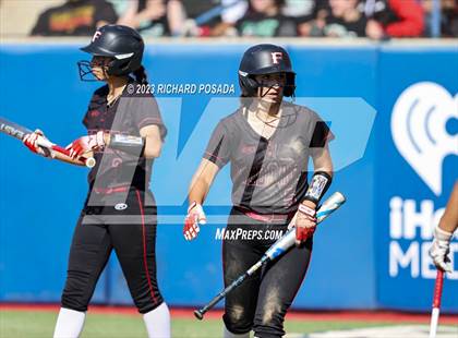 Thumbnail 2 in Reedley @ Fowler (CIF CS Softball Championships-Division 3) photogallery.