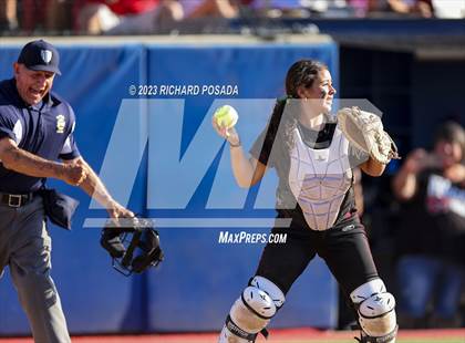 Thumbnail 2 in Reedley @ Fowler (CIF CS Softball Championships-Division 3) photogallery.
