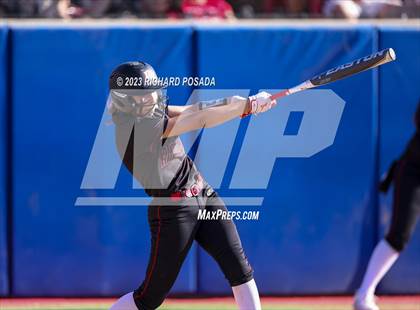Thumbnail 3 in Reedley @ Fowler (CIF CS Softball Championships-Division 3) photogallery.