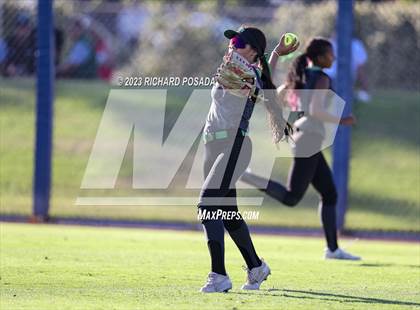 Thumbnail 3 in Reedley @ Fowler (CIF CS Softball Championships-Division 3) photogallery.