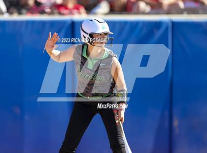 Thumbnail 3 in Reedley @ Fowler (CIF CS Softball Championships-Division 3) photogallery.