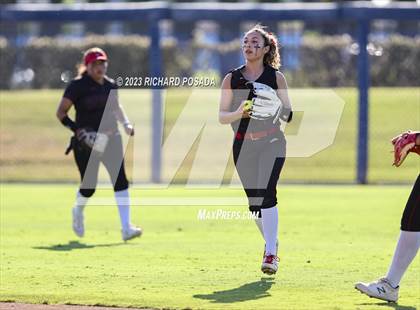Thumbnail 3 in Reedley @ Fowler (CIF CS Softball Championships-Division 3) photogallery.