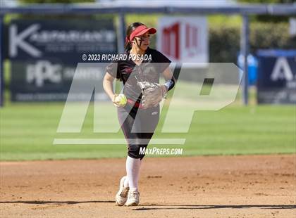 Thumbnail 3 in Reedley @ Fowler (CIF CS Softball Championships-Division 3) photogallery.