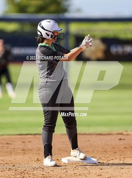 Thumbnail 2 in Reedley @ Fowler (CIF CS Softball Championships-Division 3) photogallery.