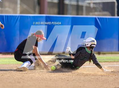 Thumbnail 2 in Reedley @ Fowler (CIF CS Softball Championships-Division 3) photogallery.
