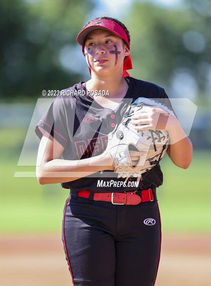 Thumbnail 1 in Reedley @ Fowler (CIF CS Softball Championships-Division 3) photogallery.