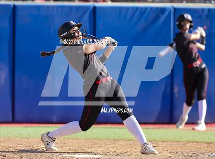 Thumbnail 1 in Reedley @ Fowler (CIF CS Softball Championships-Division 3) photogallery.
