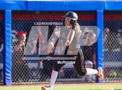 Thumbnail 3 in Reedley @ Fowler (CIF CS Softball Championships-Division 3) photogallery.