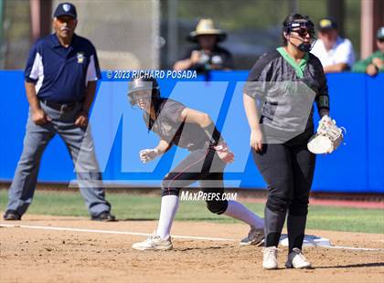 Thumbnail 1 in Reedley @ Fowler (CIF CS Softball Championships-Division 3) photogallery.