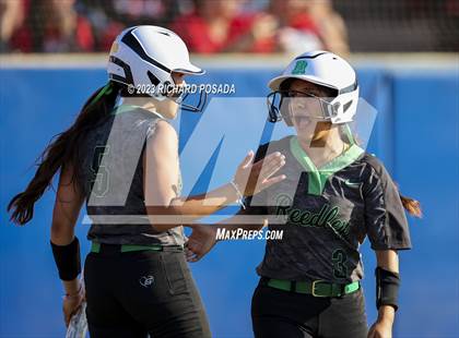 Thumbnail 1 in Reedley @ Fowler (CIF CS Softball Championships-Division 3) photogallery.