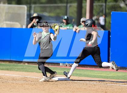 Thumbnail 3 in Reedley @ Fowler (CIF CS Softball Championships-Division 3) photogallery.
