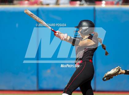 Thumbnail 1 in Reedley @ Fowler (CIF CS Softball Championships-Division 3) photogallery.
